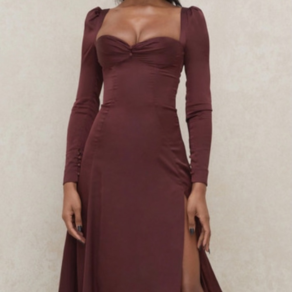 House of CB chocolate dress